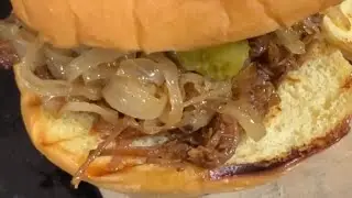 BEEF BRISKET BURGER! Must try!