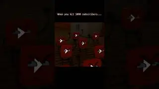 Dancing YouTube Play Buttons | 1000 Subscriber Special