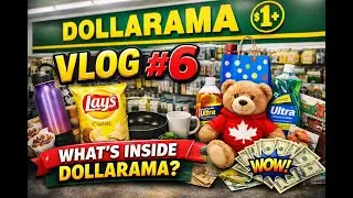 Dollarama - Canada Ka Sasta Store? | VLOG #6 |  MTL | Budget Friendly Store | INDIAN IN CANADA