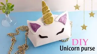 diy purse |  how to make unicorn bag | diy unicorn purse | how to make unicorn purse