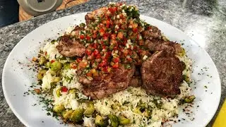 Receta de hoy: Bondiola arrollada con arroz pilaf