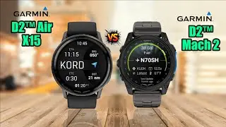 Garmin D2 Air X15 Vs Garmin D2 Mach 2 Specs Compare