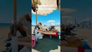 Sapore di sale Sapore di mare🥂 #mare #spiaggia #praia #beach