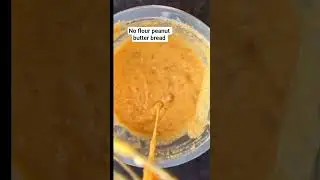 No flour peanut butter bread #ketocookingchannel #foodshorts #healthyfood #recipe #noflourcake
