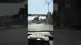 Faisal Town Phase 1 Main Entrance and boulevard #shorts #youtubeshorts #foryou