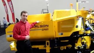 Carlson Paving Products Showcases CP85 Commercial Paver at World of Asphalt 2018