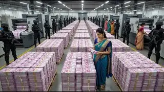 Inside the Indian Rupee Factory: How India Produces Its National Currency (Full Process)