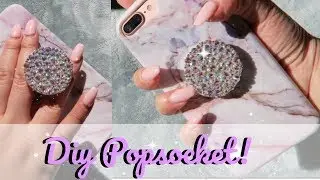 TUTORIAL | DIY EXTRA AF Crystal Pop Socket | J Wong
