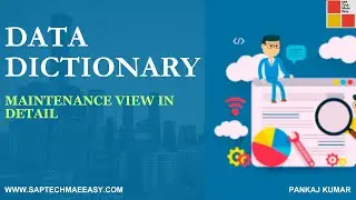 Data dictionary | Maintenance View in Detail