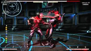 MKX Kano(Cybernetic) midscreen restand combo 33%