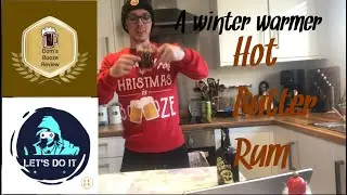 A warm Cocktail? Hot Butter Rum, perfect for the Christmas season