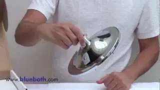 LED Shower Head (LED5002) - RainFall Shower Head with changing led lights
