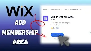 How to Add a Membership Area in Wix | Step-by-Step Tutorial