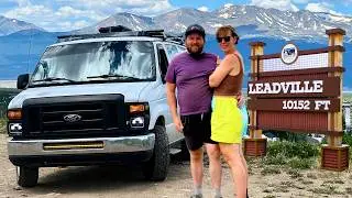 Van life in America's highest town
