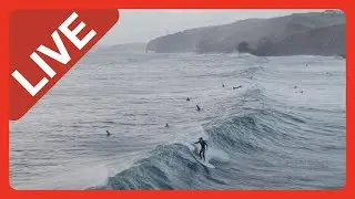 Live Broad Haven Beach Pembrokeshire (North View)