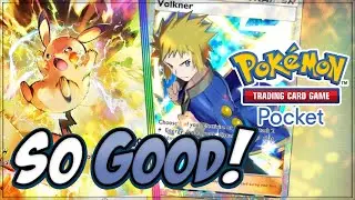 PIKACHU EX and VOLKNER DOMINATE RANKED.
