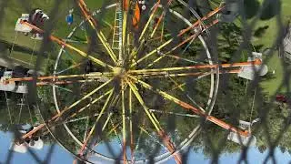 Arbuckle Acres Park 4th of July Carnival Loop-O-Plane POV 2025