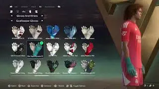 EA SPORTS FC 26: All (GK) Goalkeeper Gloves Customization available in EA FC 26 | PS5, XBOX, PC