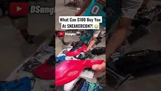 WHAT CAN $100 BUY YOU AT SNEAKERCON?! *Interesting Finds* #shorts