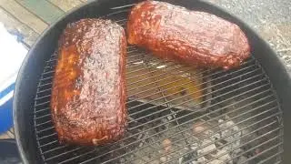 Cheese Stuffed, Bacon Wrapped Meatloaf - Smoked Fatty