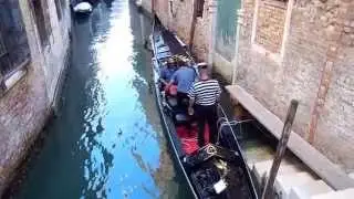 Gondole, gondolieri e turisti