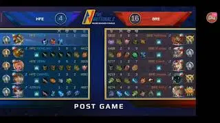game 2 HFE vs BREN THE NATIONALS LOWER BRACKET