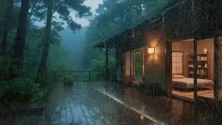 Busy mind &ndash; Deep rain sound &ndash; Rain around peaceful house &ndash; Mental relief 🌧️😌