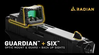 GUARDIAN&trade; + SIX&trade; - Optic Mount & Guard + Back-Up Sights