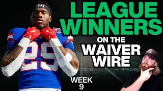 WEEK 9 WAIVER WIRE IS THE BEST OF THE SEASON