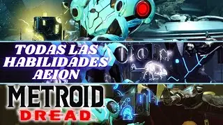 Todas las Habilidades Aeion - Metroid Dread - Trajes Emmi Azul Mod