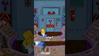 Bart takes Homer&rsquo;s place at the nuclear power plant.#simpsons #cartoon