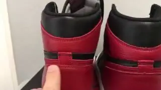 Настоящие против поддельных Air Jordan 1 Retro High OG, запрещённые в 2016 году