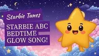 ABC Bedtime Glow ✨ | Calm Alphabet Lullaby for Kids | Starbie