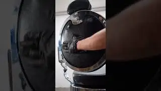 Retro style, futuristic comfort barbers chair