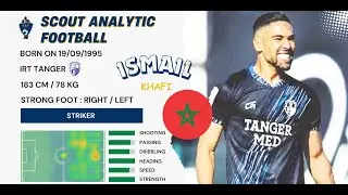 ISMAIL KHAFI ( 2024 / 2025 ) ( STRIKER - IRT MOROCCO )