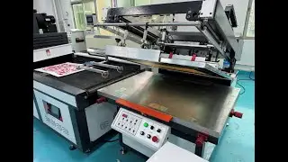 UV Screen Printing Machine for Printing Papers(1500PCS/Hr)