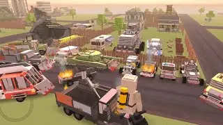 Hiding all vehicles near the safe house Blockapolypse