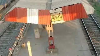 Basti Station Scene |Basti Railway Bridge|Accelerators#railway#station#basti#platform