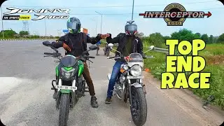 DOMINAR 400 VS INTERCEPTOR 650 TOP END RACE I 2020
