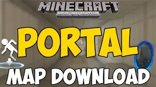 Minecraft Xbox 360/One: PORTAL map Download (Parkour/Puzzle/Adventure)