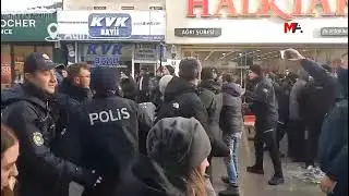 Agir&icirc;&rsquo;de polis saldırısına rağmen y&uuml;r&uuml;y&uuml;ş