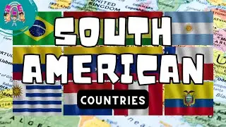 Let's Travel South America: Learn Names, Flags, Capitals, and Nationalities with Kid-Friendly Fun!