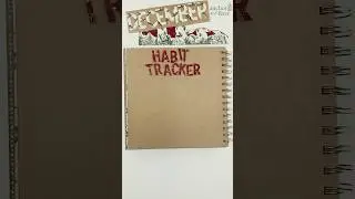 Satisfying December Journal Habit Tracker Prep with Me! #journalsetup    #bujosetup   #junkjournal