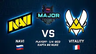 [RU] NAVI vs Vitality &bull; Nuke &bull; Champions Stage &bull; PGL Major Stockholm 2021