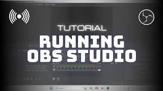 TUTORIAL RUNNING OBS STUDIO || ADD INPUT IMAGE