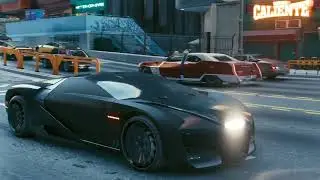 Exploring Night City for 1 hour - Cyberpunk 2077 (No Commentary) RTX 3050