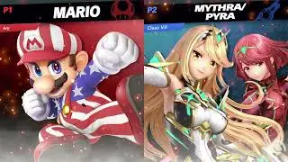 Shrimp4Life (Mario) vs Rafbox (Pyra/Mythra) - Losers Semifinals - WGAC #125