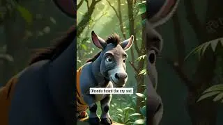 story between tiger and donkey #friendship #teamwork #animals #cartoon #anime #tiger #donkey #story