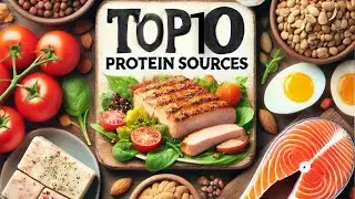 Top 10 High-Protein Foods for Muscle Building & Healthy Living #protein #proteinpower #yummyeating