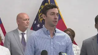 Jon Ossoff say Trump budget bill will increase health insurance premiums in Georgia | Press conferen